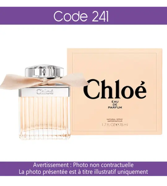 Parfum Chogan Code : 241 Inspiré de Chloé par Chloé